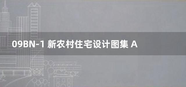 09BN-1 新农村住宅设计图集 A户型